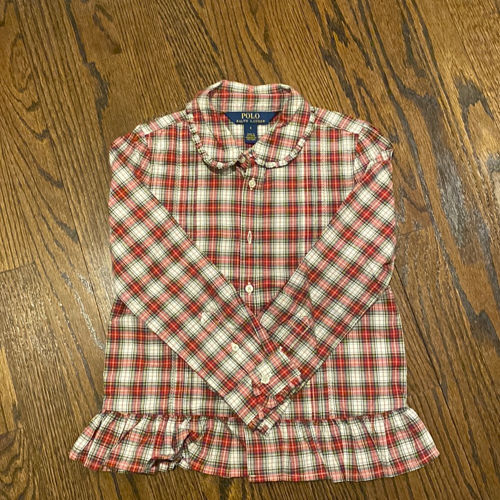 Plaid shirt for girls - Age 5
